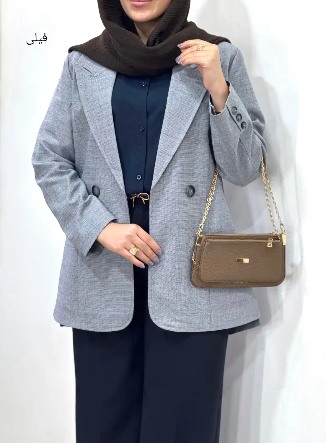 کت گاباردین زنانه رینا